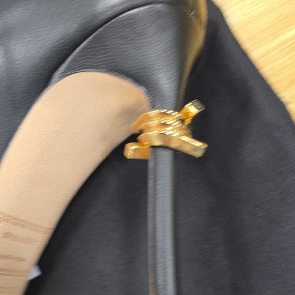 Dsquared2 Black Over the Knee Women's Leather Boots - Picture 6 of 12